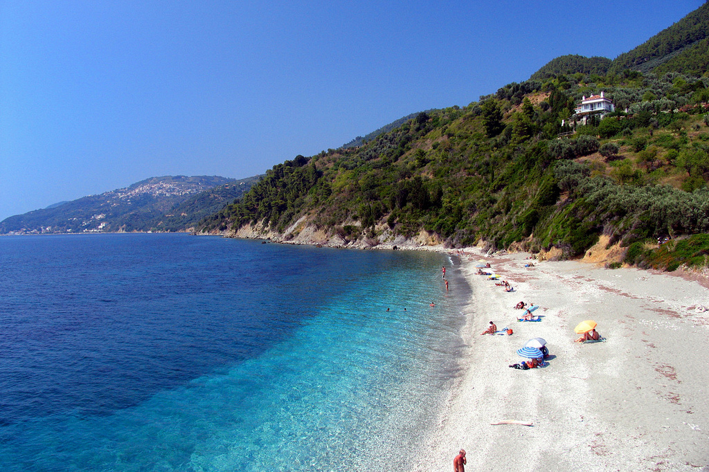 Пляж острова Скопелос в Греции, фото 6