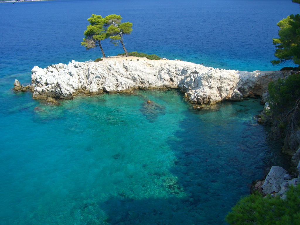 Пляж острова Скопелос в Греции, фото 16