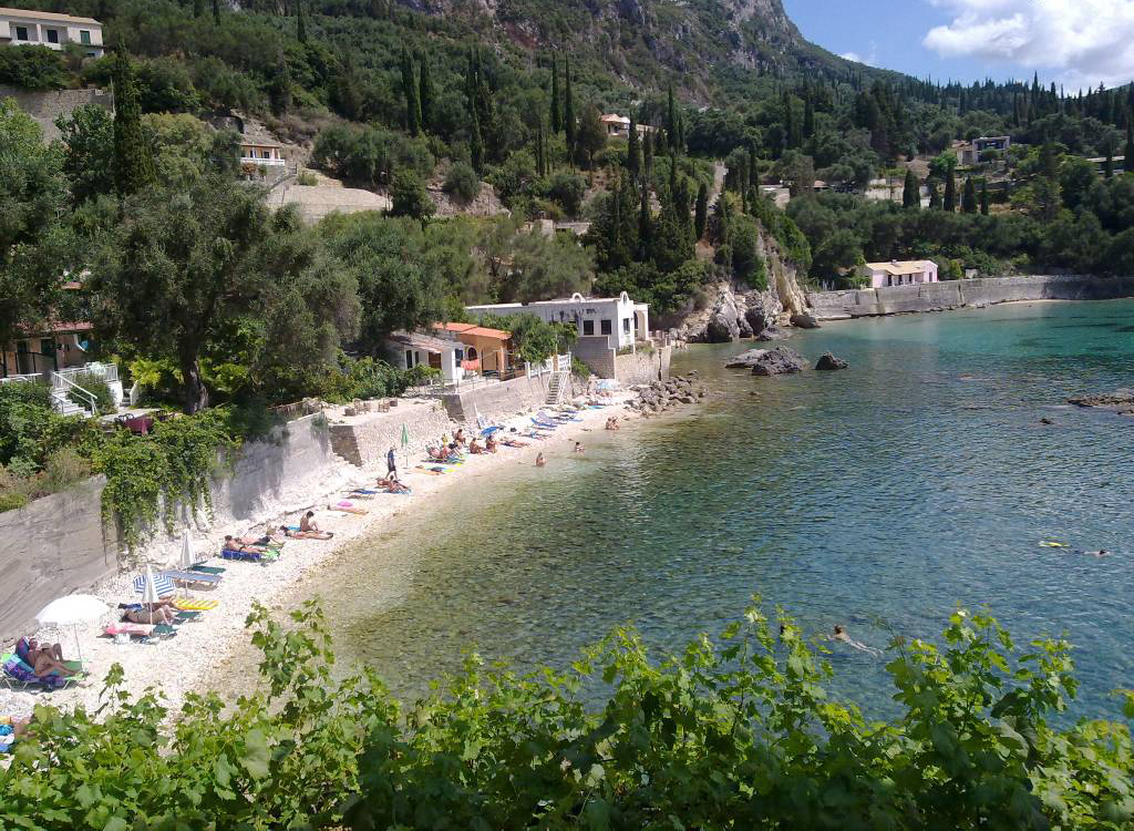 Пляж Палеокастрицы в Греции, фото 3