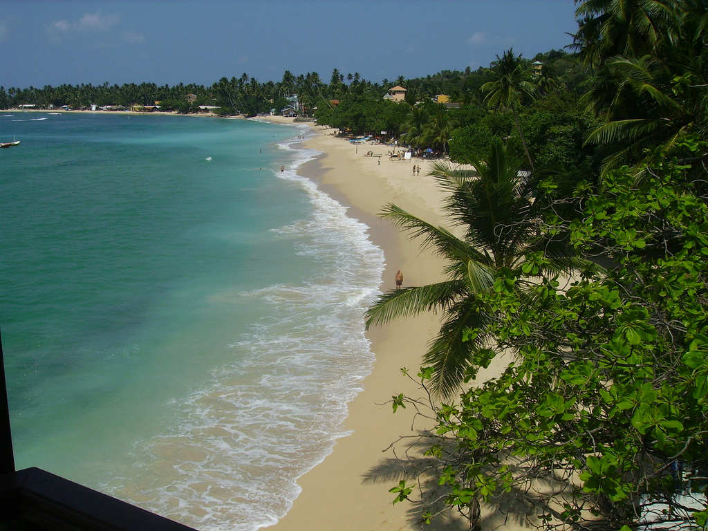 Пляж Унаватуна в Шри-Ланке, фото 1