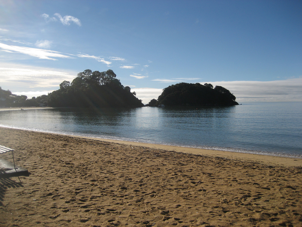 Пляж Каитеритери в Новой Зеландии, фото 7