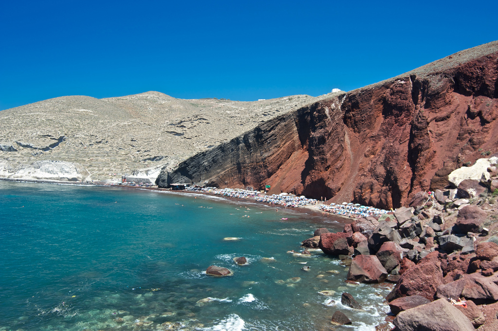 Пляж Красный в Греции, фото 7