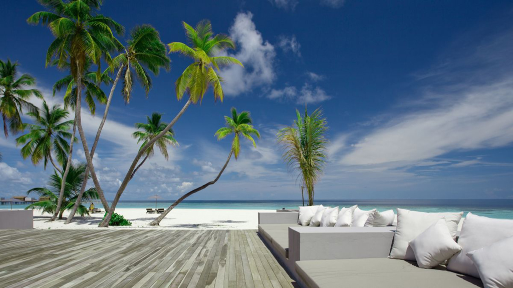 Пляж острова Алила Виллас Хадахаа на Мальдивских островах, фото 1