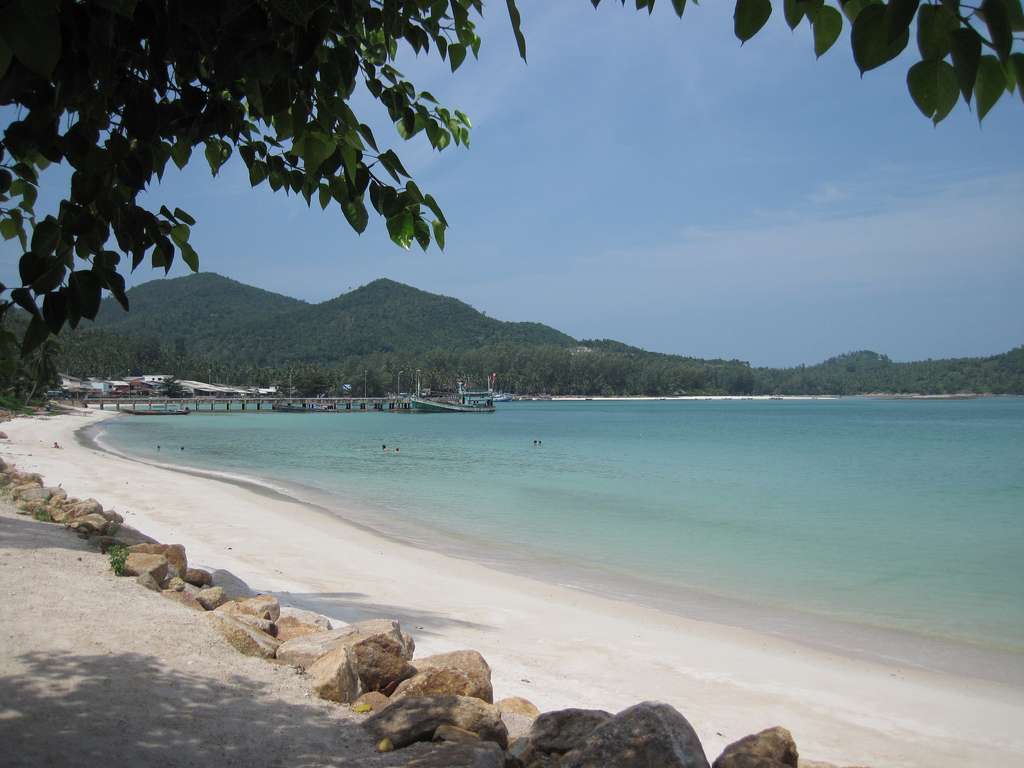 Пляж острова Пханган в Таиланде, фото 4