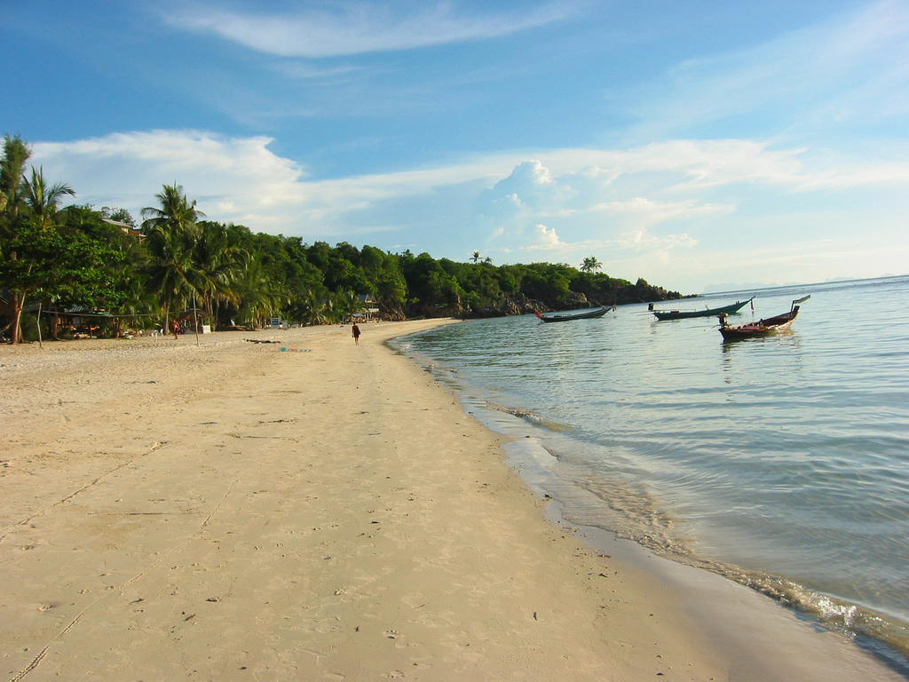 Пляж острова Пханган в Таиланде, фото 5