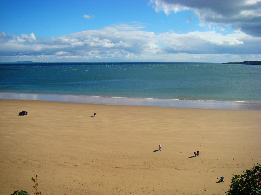 Пляж Тенби в Великобритании, фото 4