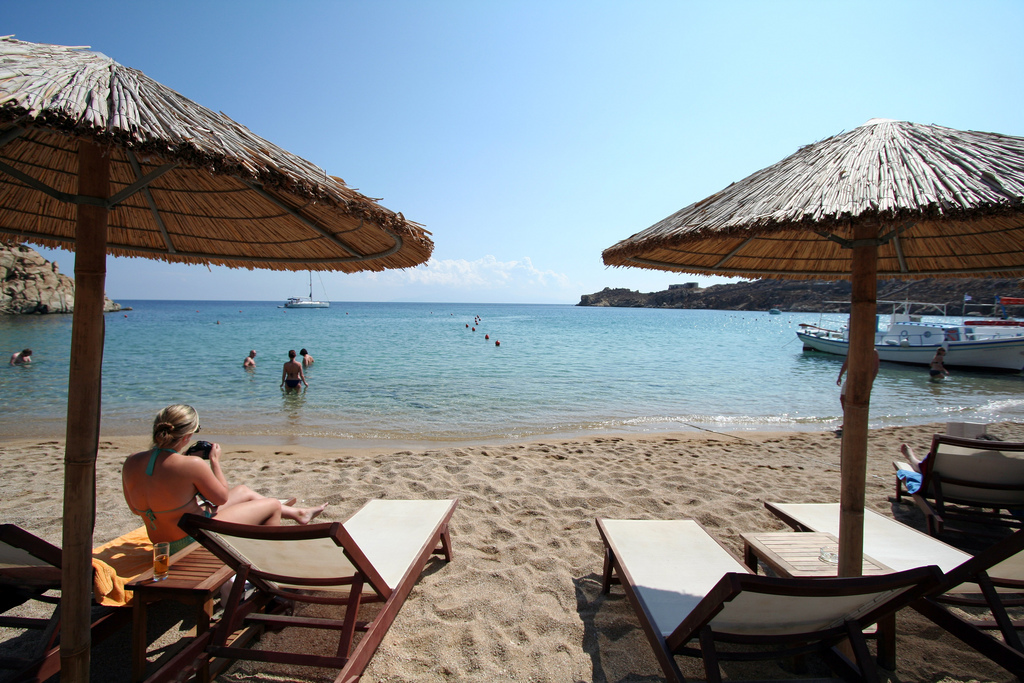 Пляж Миконос в Греции, фото 2