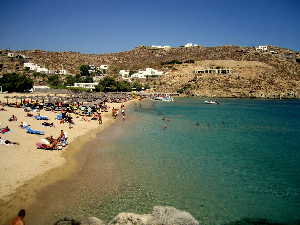 Пляж Миконос в Греции, фото 5