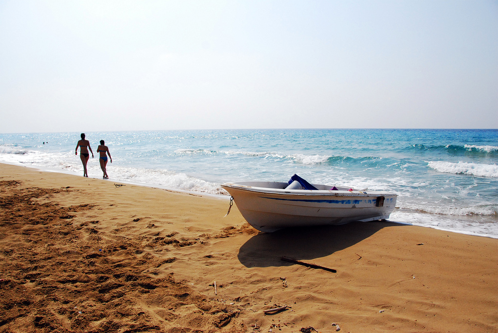 Пляж Голден Бич на Кипре, фото 1