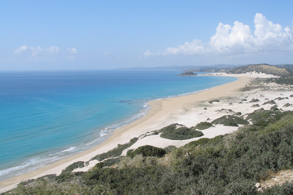 Пляж Голден Бич на Кипре, фото 6