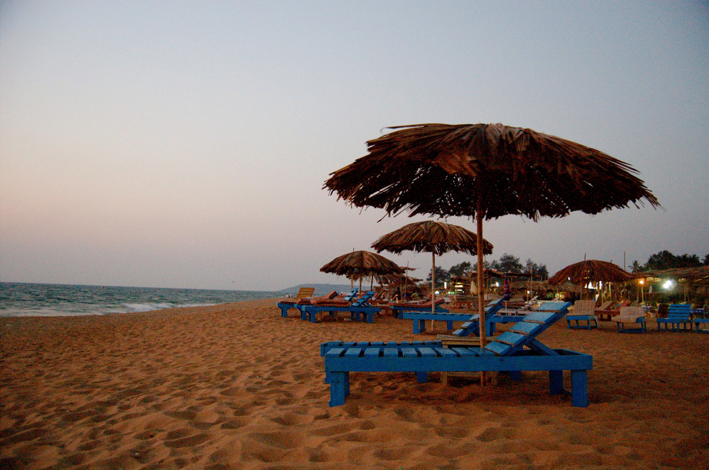 Пляж Кандолим в Индии, фото 3