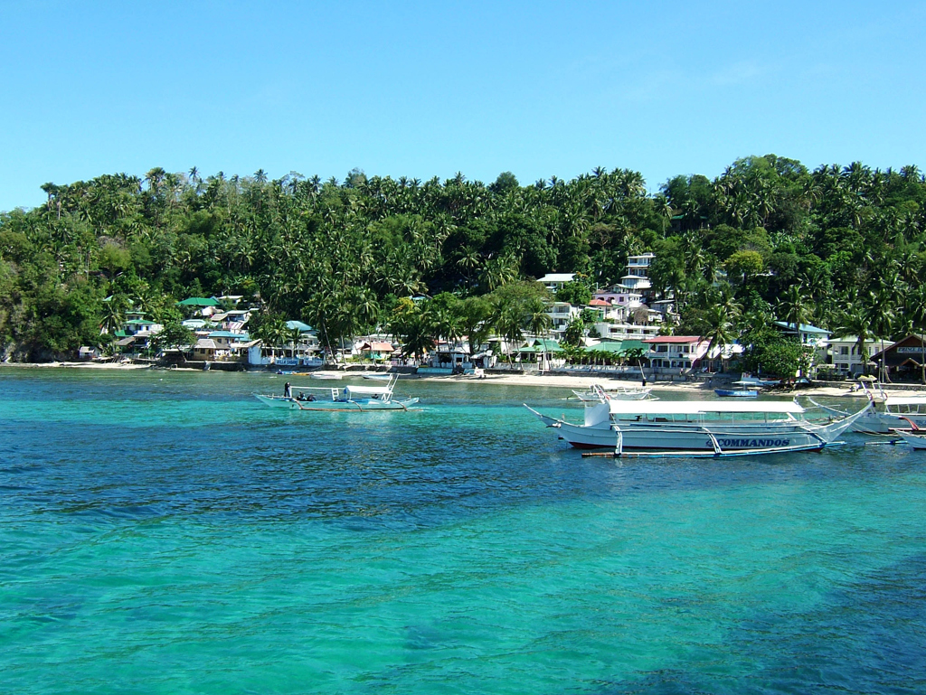 Пляж острова Миндоро в Филиппинах, фото 1