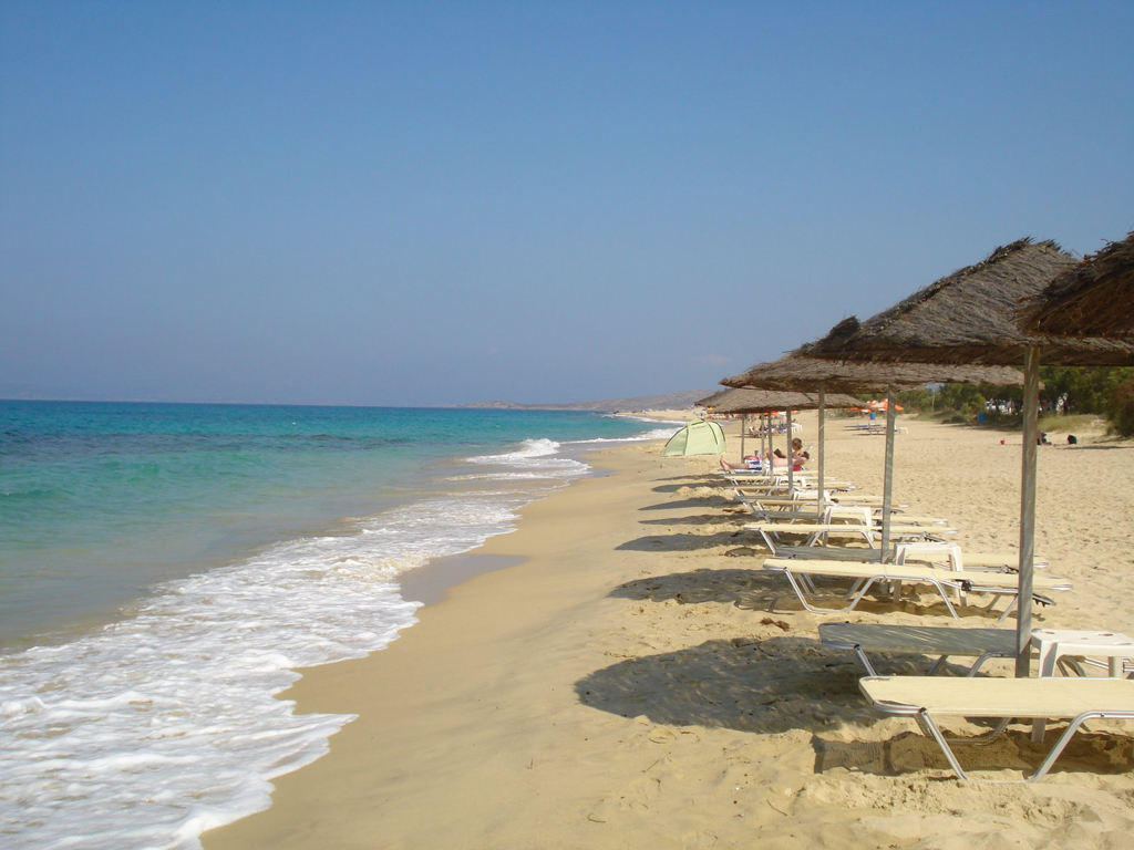 Пляж острова Наксос в Греции, фото 2