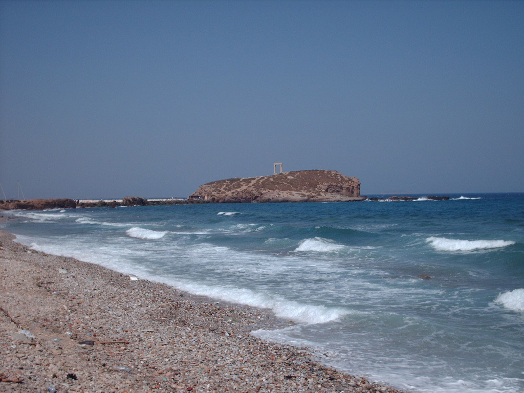 Пляж острова Наксос в Греции, фото 4