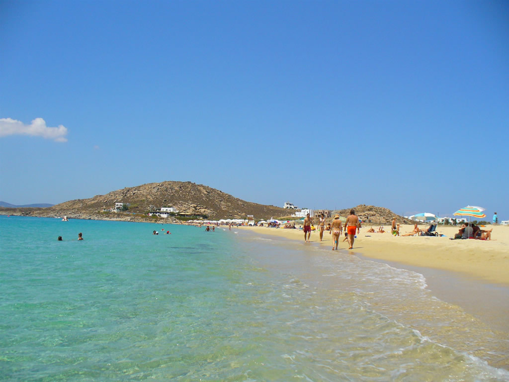 Пляж острова Наксос в Греции, фото 6