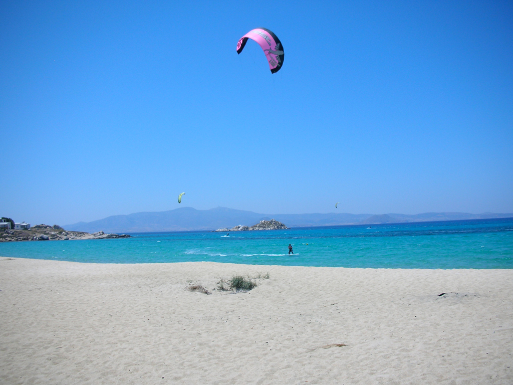 Пляж острова Наксос в Греции, фото 7