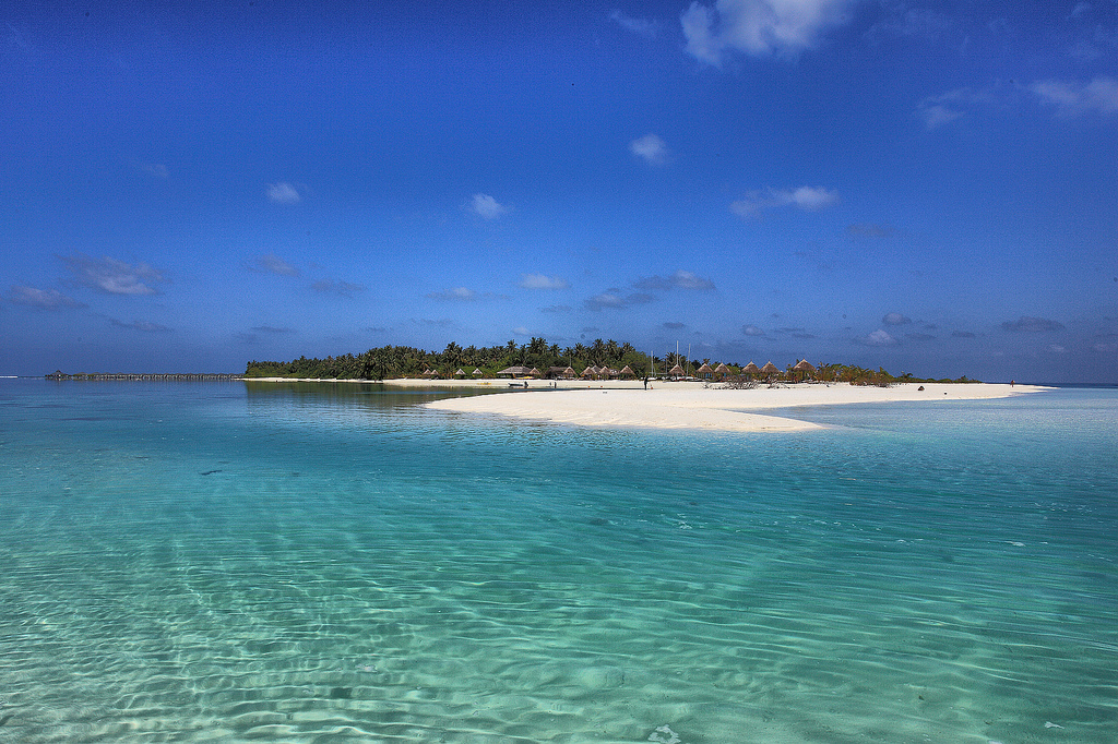Пляж острова Сан Айлэнд на Мальдивских островах, фото 5