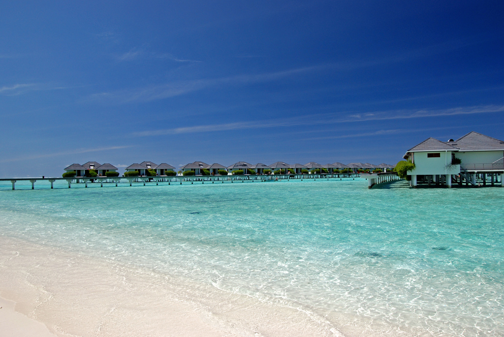 Пляж острова Сан Айлэнд на Мальдивских островах, фото 8