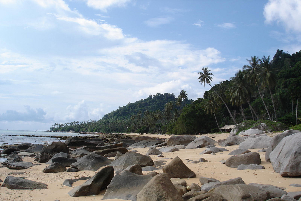 Пляж острова Тиоман в Малайзии, фото 6