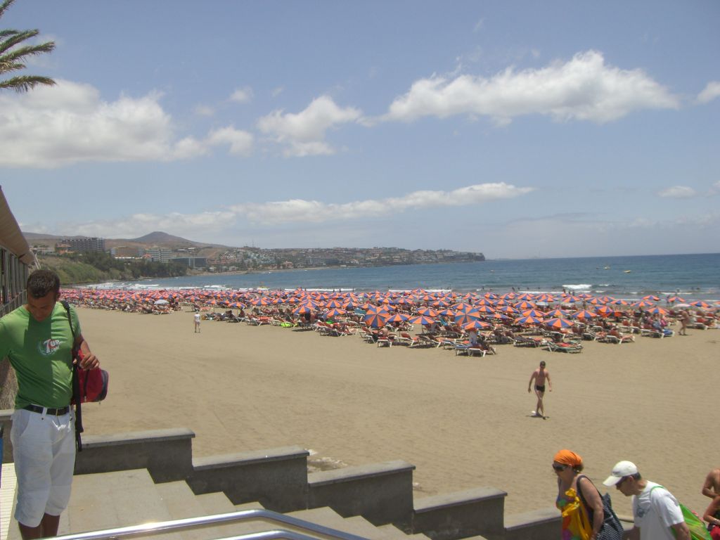Пляж Плайя-дель-Инглес в Испании, фото 2