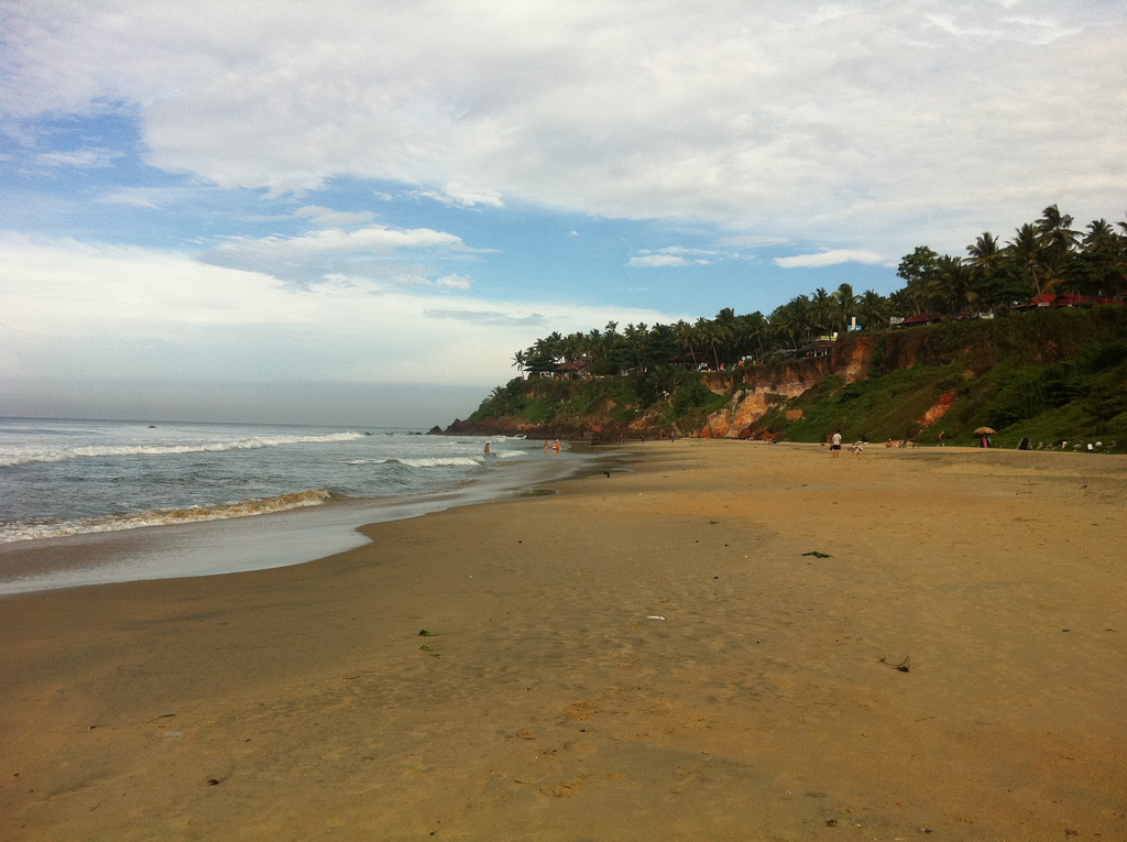 Пляж Варкала в Индии, фото 5
