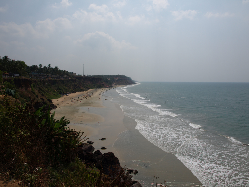 Пляж Варкала в Индии, фото 8