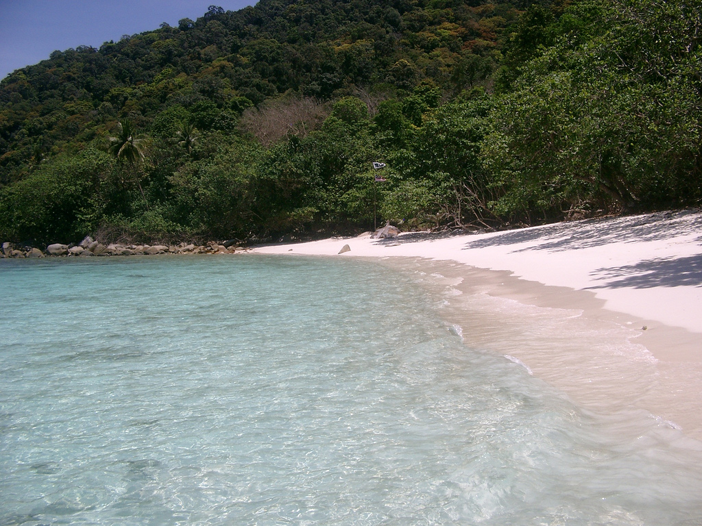 Пляж Голубая Лагуна в Малайзии, фото 3