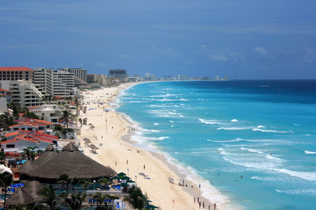 Пляж Канкун в Мексике, фото 2