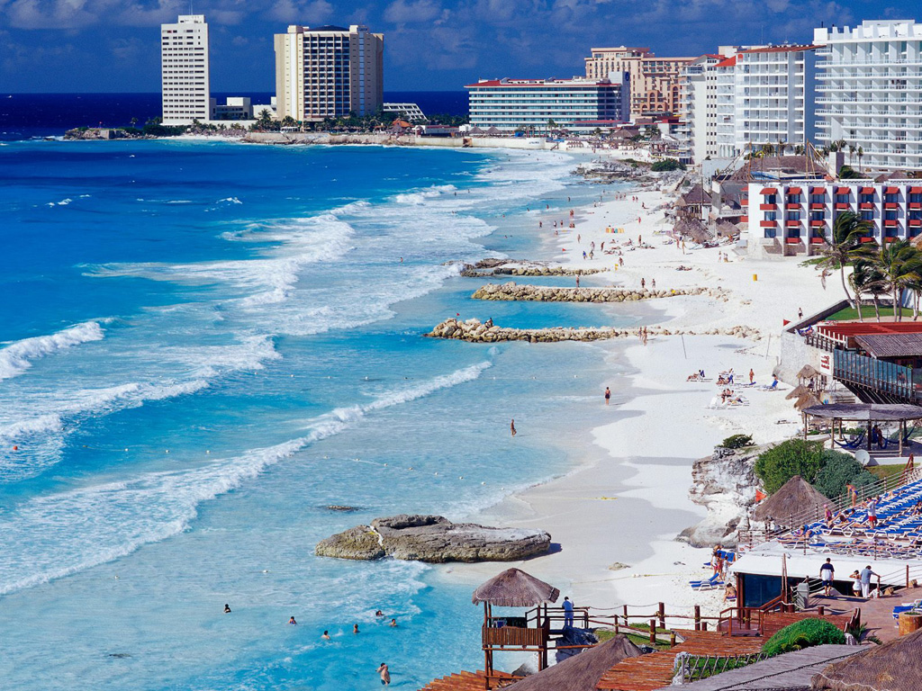 Пляж Канкун в Мексике, фото 9