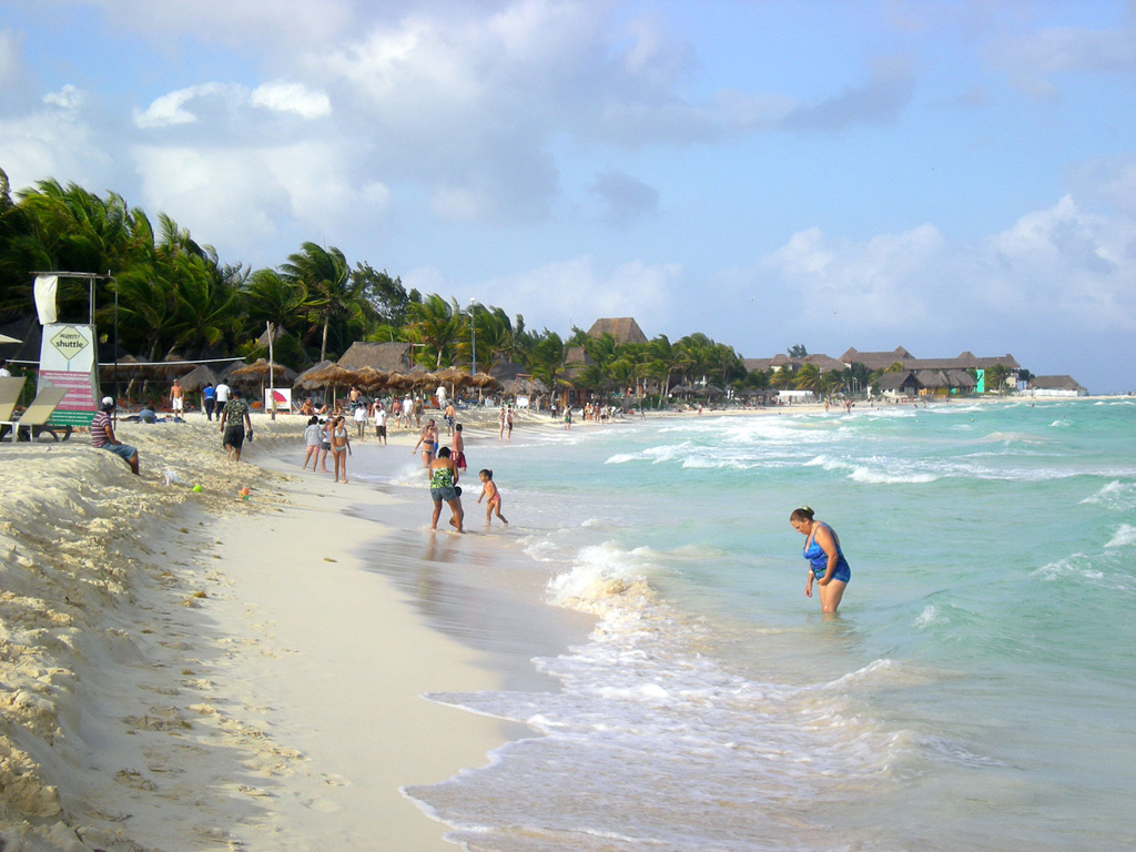 Пляж Плая-дель-Кармен в Мексике, фото 5