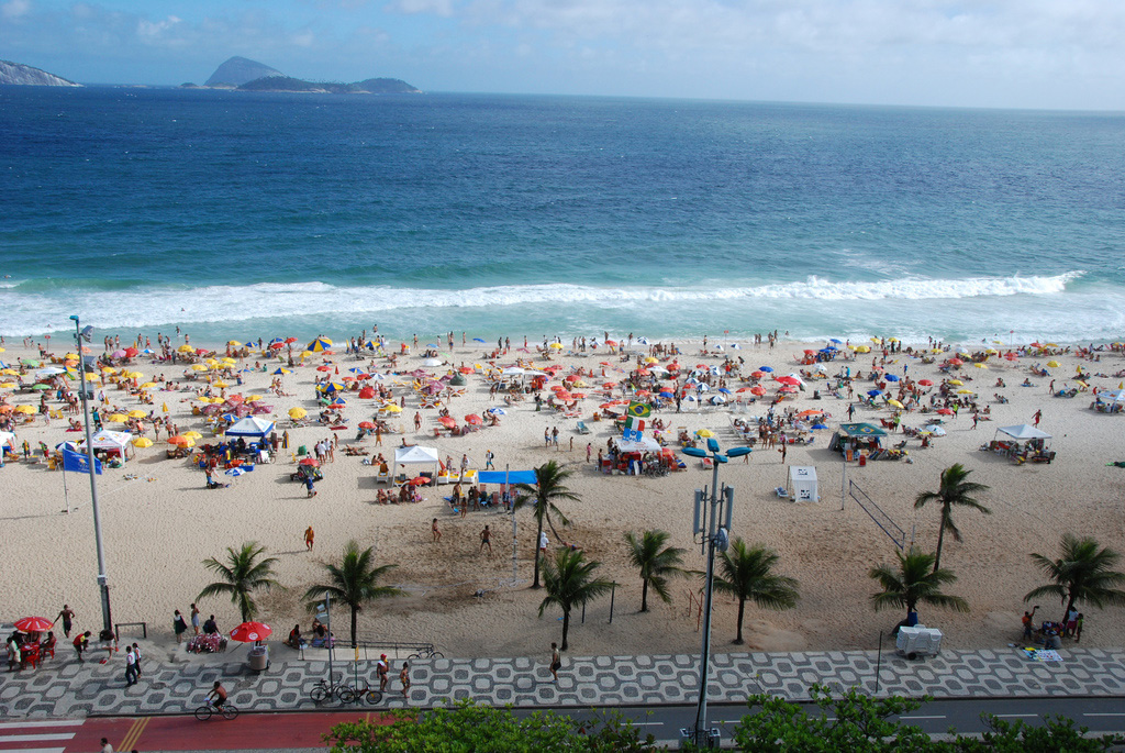 Пляж Ипанема в Бразилии, фото 1