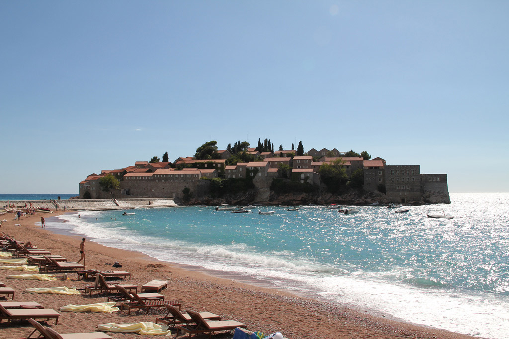 Пляж Свети Стефан в Черногории, фото 2