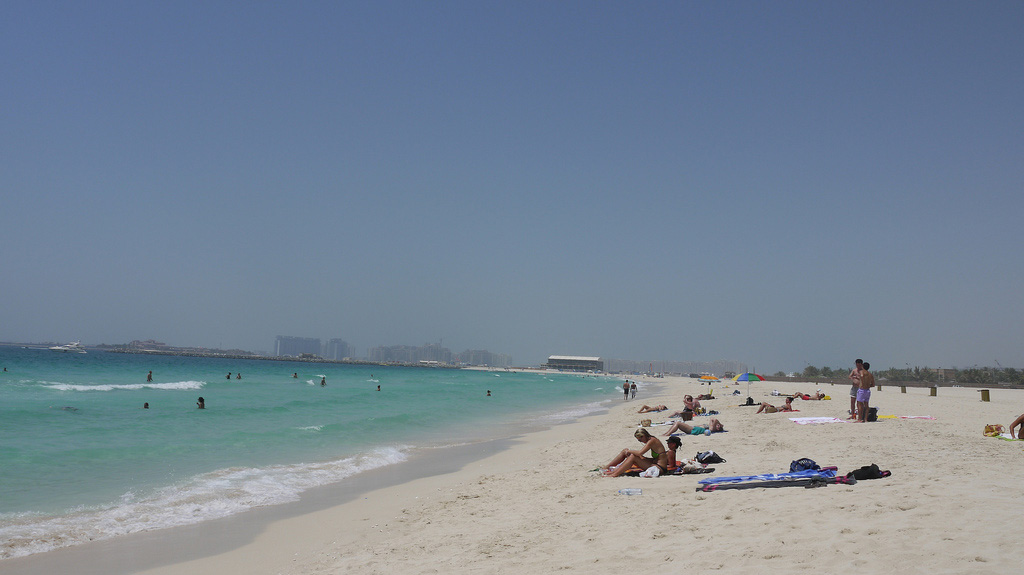 Пляж Абу-Даби в ОАЭ, фото 3