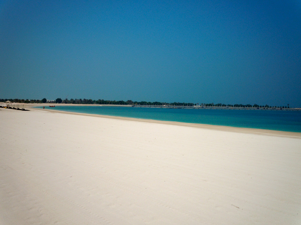 Пляж Абу-Даби в ОАЭ, фото 4
