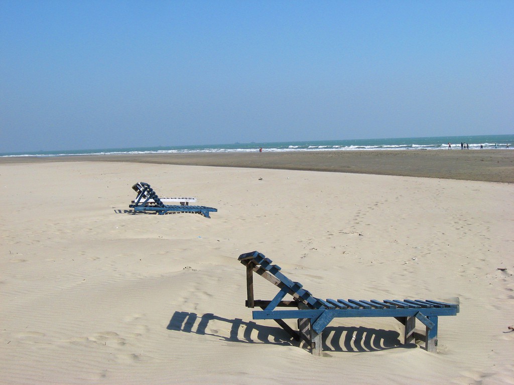 Самый длинный пляж в мире - Пляж Кокс-Базар в Бангладеше, фото 1