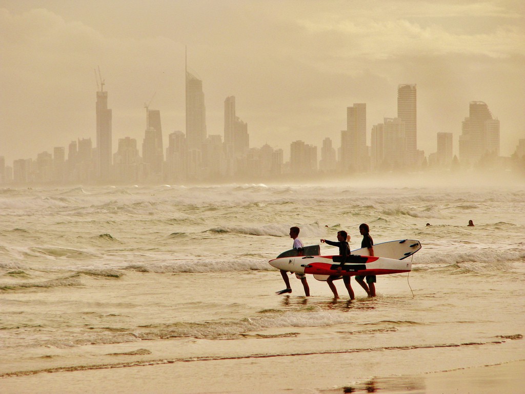 Пляж Золотой Берег в Австралии, фото 13