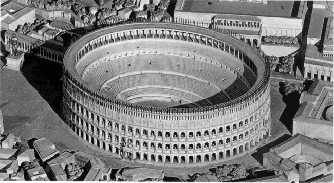 Именно так выглядел Колизей в 80-м году нашей эры.