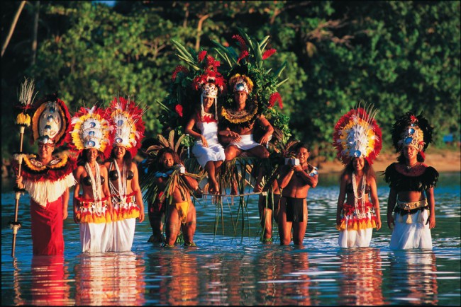 Французская Полинезия считается идеальным местом для свадебных церемоний