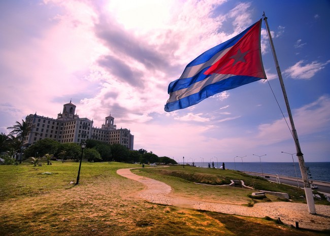 Национальная гордость Кубы – флаг, любые действия которые могут быть расценены как кощунство над ним, сразу же обеспечат вам тюремное заключение
