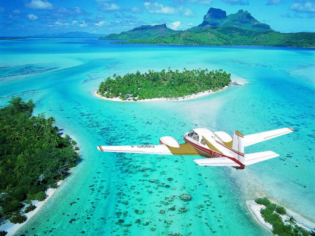 Острова Французской Полинезии - это краски райских пейзажей замена