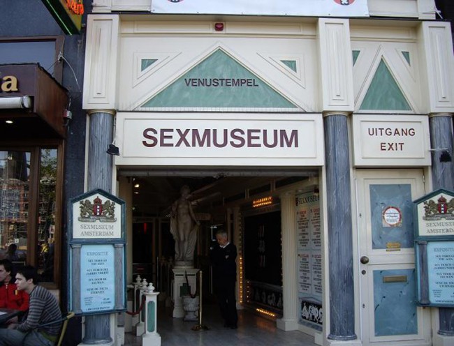 Музей секса в Амстердаме ежегодно посещают тысячи туристов