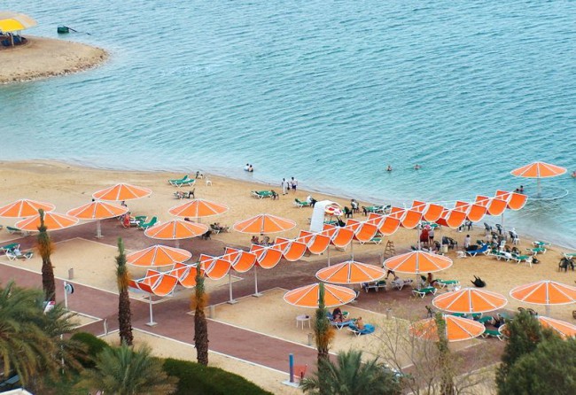 Пляж отеля Tsell Harim Dead Sea 3*