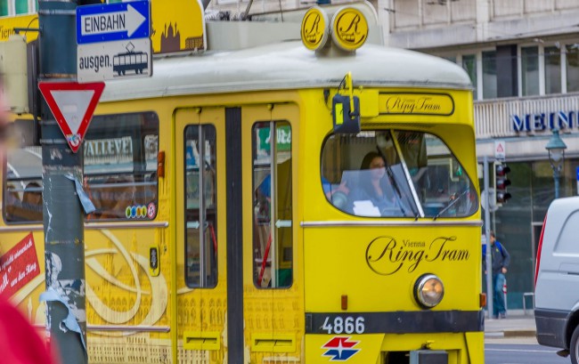 Туристический трамвай в Вене