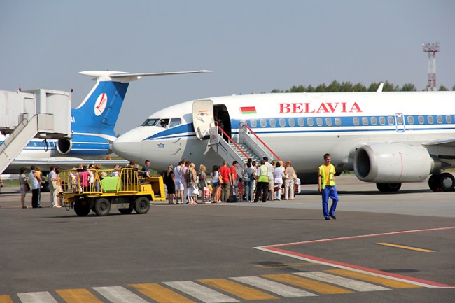 Чартерный рейс из Минска в Дубай обслуживаемый авиакомпанией Белавиа