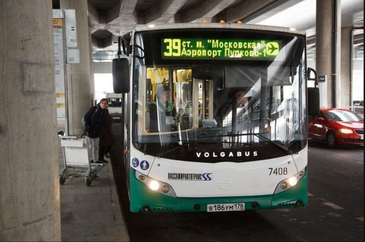 Популярный способ добраться до Пулково - автобус №39